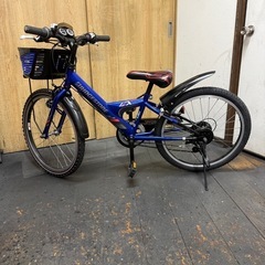 中古車　Jrマウンテン　エクスプレスJr　22インチ　LEDリモコンライト　6段変速　美品の画像