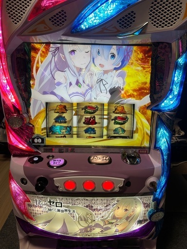 【値下げ中・スロット実機】Re:ゼロから始める異世界生活　エミリアパネル