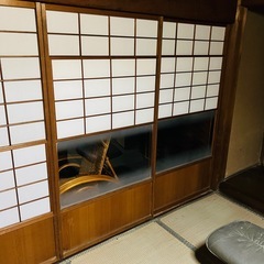 雪見障子　4枚　戸 建具 引き戸  和室 昭和レトロの画像