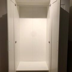 急ぎです！！IKEA衣類収納/白の画像