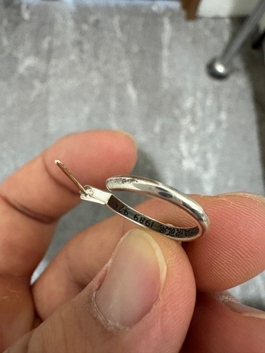 クロムハーツ ピアス 片耳 キャッチなし