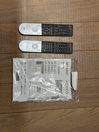 訳あり　SHARP 55インチ　液晶カラーテレビ 4T-C55BL1