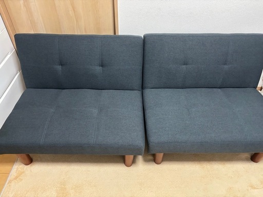 【新品】4WAY リクライニング ソファベッド