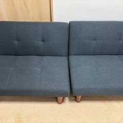 【新品】4WAY リクライニング ソファベッドの画像