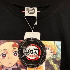 新品未使用タグ付き　鬼滅の刃 Mugen Train Tシャツ ブラック LLの画像