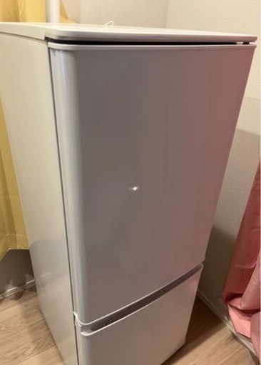 【〜3/7まで、値段交渉◎ 】2021年製　146L三菱電機冷蔵庫