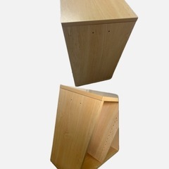 カラーボックス　ラック　ベージュ　②の画像