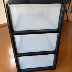 美品✨3段収納ケース‼️の画像