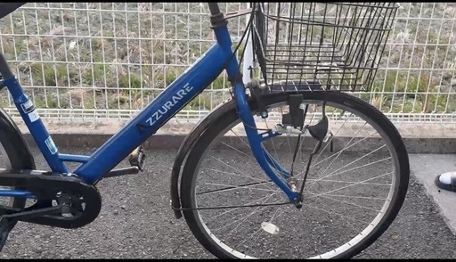 購入可能、値段下げた【自転車 26インチ カゴ付き】状態良好・すぐ乗れます！