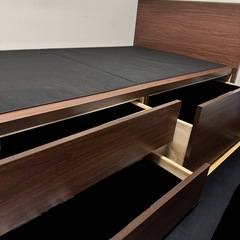 ニトリ シングルチェストベッドフレームの画像