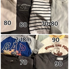 ⭐️2月26日まで70-90男の子長袖長ズボンの画像