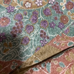 洗える小紋　　しつけ付きの画像