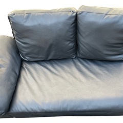 アイリス ソファ 4人掛け レザー カウチソファの画像