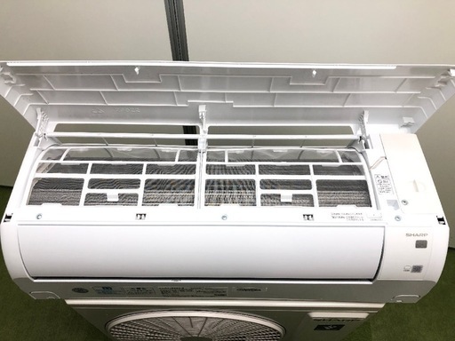 標準取り付け工事費込み ！2025年製 美品♪シャープ SHARP DGシリーズ エアコン おもに6畳用 2.2kW プラズマクラスター7000 内部乾燥 AY-S22DG YD02056N