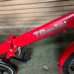 中古自転車　20インチ　折りたたみの画像
