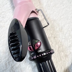 ヴィダルサスーン カールヘアアイロン 32mm ピンクシリーズ 温度調節機能の画像