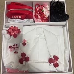 七五三さん　3歳　女の子　フルセットの画像