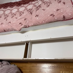 セミダブル ベッドフレーム 値下げ交渉要相談の画像