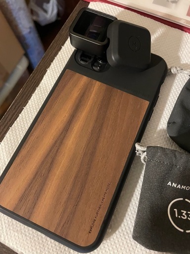 希少！ ジモティ限定❗️MOMENTケータイケースiPhone11 Pro max系サイズ用、カメラレンズ、スタビライザー