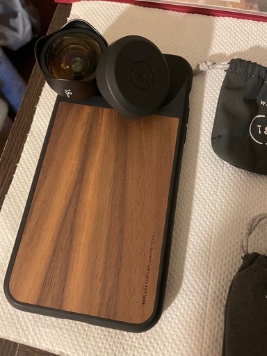 希少！ ジモティ限定❗️MOMENTケータイケースiPhone11 Pro max系サイズ用、カメラレンズ、スタビライザー