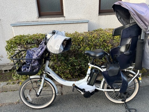 取引中　３月末お引き渡し　美品　電動アシスト自転車