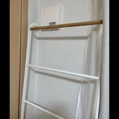 【複数取引歓迎】タワー　tower ラダーハンガー　ホワイトの画像