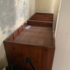 【無料】収納棚　ハンガーラックの画像