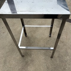 店舗用品 厨房用品 作業台 コンロ台 炊飯台425×500×800(4)の画像