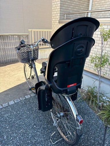 Panasonic 電動アシスト自転車 27インチ／後ろ子供乗せ付き／留学生