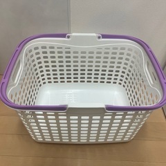 洗濯物カゴ　買い物カゴ  ※お譲りしますの画像