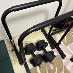 筋トレグッズ　ディップス　ダンベル　セットの画像