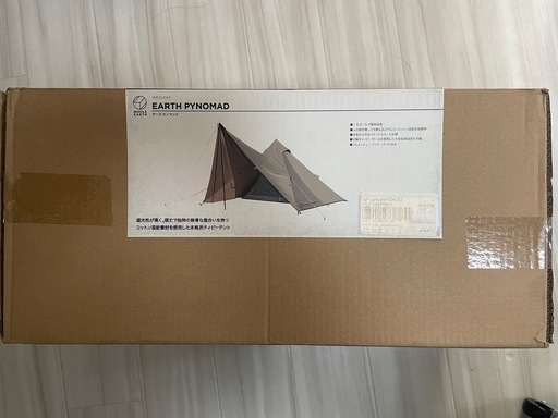 【2/28まで 引き取り限定】WHOLE EARTH アースピノマッド ソロテント EARTH PYNOMAD 箱あり