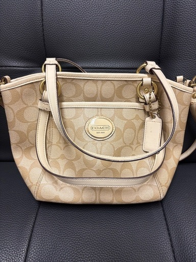 【美品】coach ショルダーバック
