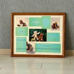 【無料】額縁／フォトフレーム 　3枚セットの画像