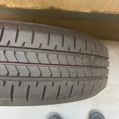 日産モコ純正ホイール付タイヤ4本の画像