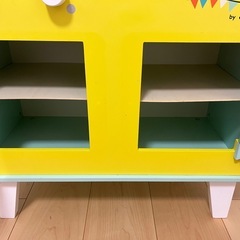 おままごとキッチン 木製ハッピーデーわくわく IHキッチンの画像