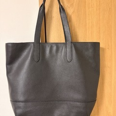 【極美品】COACH トートバッグ　ブラック　レザーの画像