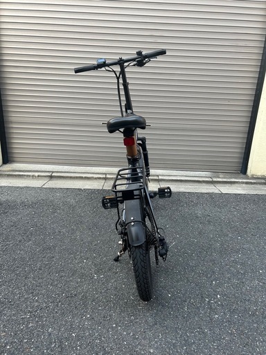 人気EENOUR C4電動アシスト折りたたみ自転車折りたたみJK 女子高生大阪