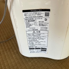 シャープ　加湿機能付空気清浄機　1
の画像