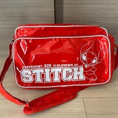 スティッチ　エナメルバッグの画像