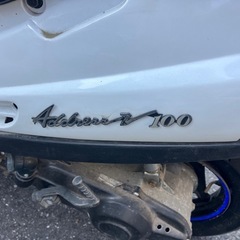 ジャンク品 スズキ　アドレス100の画像