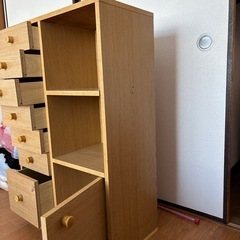 収納棚　収納ボックスの画像