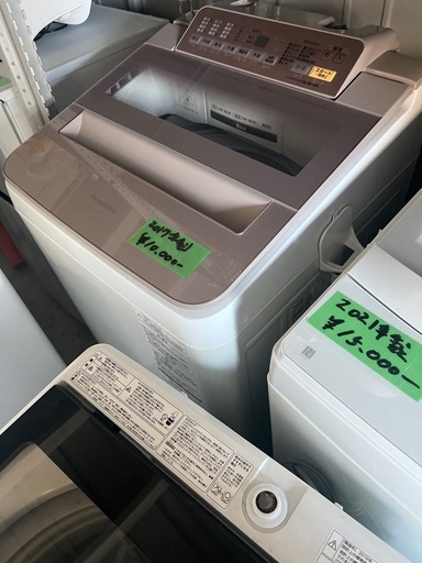 配送、設置可能でございます、お好きな洗濯機、お選びくださいませ
