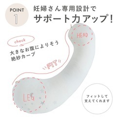 授乳クッション　抱き枕　　　サンデシカ　ラージ
の画像