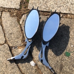 バイク用社外ミラーの画像