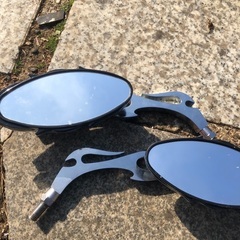 バイク用社外ミラーの画像