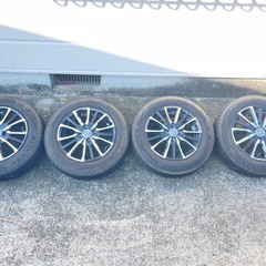 【14インチ SMACK ENKEI製＋ブリヂストン スタッドレス 165/70R14 4本セット】の画像