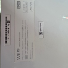 ジャンク市場　任天堂　wii uの画像