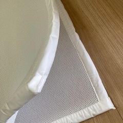 高機能・洗えるベビー寝具（シーツ,マットレス2つ,枕）の画像