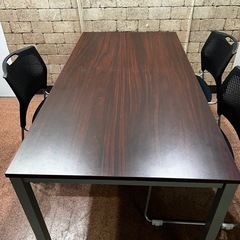 ミーティングテーブル 会議用テーブル  幅150cmの画像